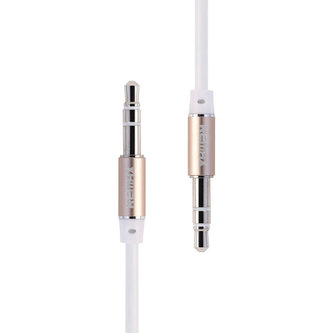 Mini jack 3,5 mm AUX kabel Remax RL-L200 2 m (bílý)