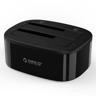 Dokovací stanice s funkcí klonování Orico Dual Bay USB3.0 HDD