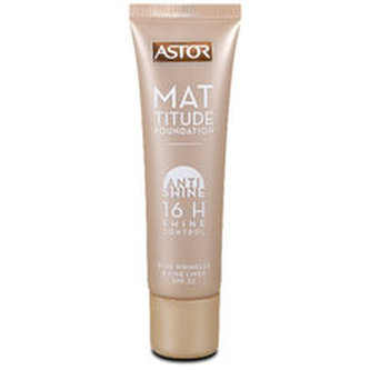 Astor Zmatňující Make-up Mattitude (Foundation HD Make-Up) 30 ml Zmatňující Make-up Mattitude (Foundation HD Make-Up) 30 ml - Odstín 091 Light Ivory woman
