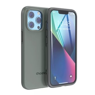 Choetech MFM Anti-drop case etui Made For MagSafe pro iPhone 13 Pro zielony (PC0113-MFM-GN)