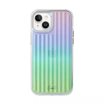 Etui UNIQ Coehl Linear pro iPhone 14 Plus 6,7" opalowy/iridescent