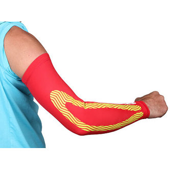 Compression Sleeves kompresní návleky na ruce červená velikost oblečení XL Compression Sleeves kompresní návleky na ruce červená velikost oblečení XL