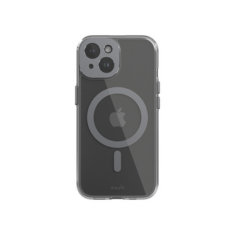 Moshi iGlaze MagSafe - pouzdro pro iPhone 15 (Meteoritově šedá)