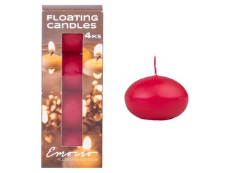 Emocio Plovoucí 4ks bordó v krabičce