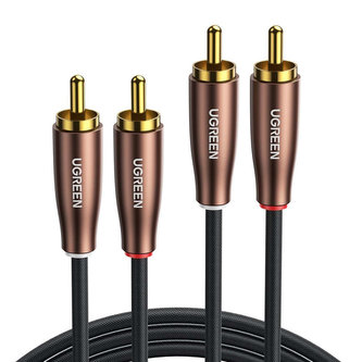 UGREEN AV199 Prodlužovací kabel 2x RCA (Cinch) na 2x RCA (Cinch), 2m