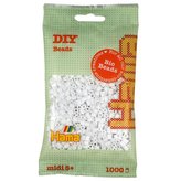 BIO korálky v sáčku bílé 1.000ks MIDI