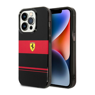 Ferrari Combi MagSafe - pouzdro pro iPhone 14 Pro (Černý)