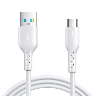 Cable Flash Charge USB to Micro Joyroom SA26-AM3/ 3A / 1m (white)