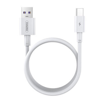 Kabel USB na USB-C Remax Marlik, 2 m, 100 W (bílý)