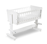 KLUPŚ Łóżeczko dostawne 89x40 ZOYA 5w1 biel