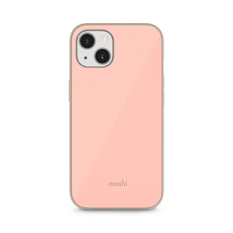 Moshi iGlaze Slim Hardshell Case - iPhone 13 (SnapTo system) (Dahlia Pink)