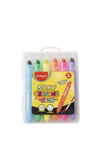 Gelové pastely KEYROAD Neon, sada 6ks