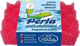 Koupelová houba PERLA extra masážní