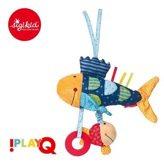 Sigikid - plyšová aktivující rybička s kousátkem