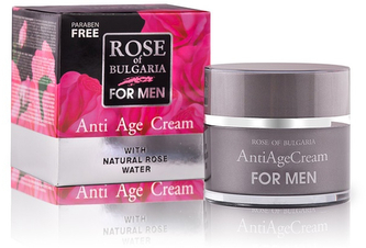 BioFresh pánský krém proti vráskám s Q10 a růžovou vodou 50 ml