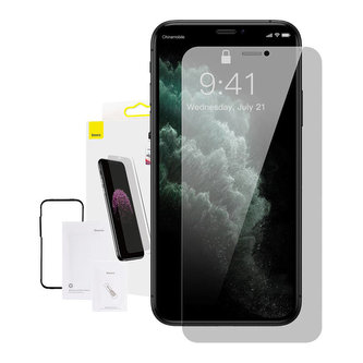 Baseus 0,3mm celoplošné a celoskleněné tvrzené sklo (balení 1 ks) pro iPhone XR/11 6,1 palce Baseus 0,3mm celoplošné a celoskleněné tvrzené sklo (balení 1 ks) pro iPhone XR/11 6,1 palce
