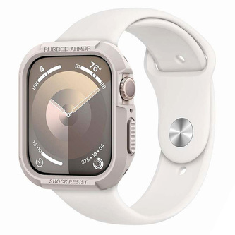 Spigen Rugged Armor - Pouzdro pro Apple Watch 4/5/6/7/8/9/SE 44/45 mm (Dune Beige)