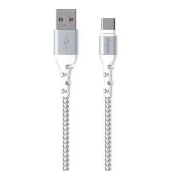 Energizer Ultimate - propojovací kabel USB-A k USB-C 2 m (bílý)