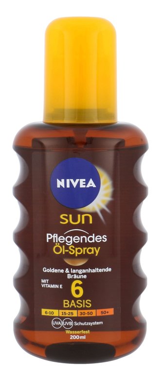 Nivea Olej na opalování ve spreji OF 6 Sun 200 ml unisex