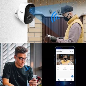 ROCK CG6 Kamera Smart Wifi 5200mAh 1080HD