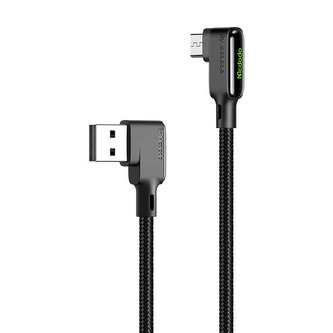 Cable USB-A to MicroUSB Mcdodo CA-7531, 1,8m (black) Cable USB-A to MicroUSB Mcdodo CA-7531, 1,8m (black)
