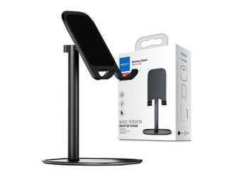 Stojan držák rock stolní stojan pro telefon, tablet Černá