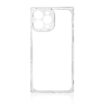 Pouzdro Square Clear Case pro iPhone 13 Pro průhledný gelový kryt Pouzdro Square Clear Case pro iPhone 13 Pro průhledný gelový kryt
