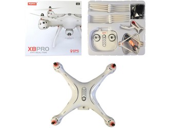 Syma Dron na dálkové ovládání, bílá Syma Dron na dálkové ovládání, bílá