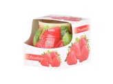 Sklo Dekor 80 x 72 mm Strawbery vonná svíčka