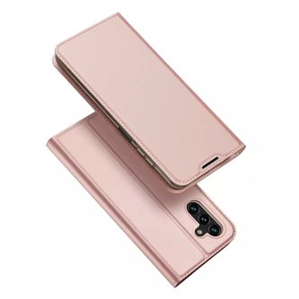 Dux Ducis Skin Pro pouzdro na pouzdro s flipovým krytem pro Samsung Galaxy A13 5G růžová