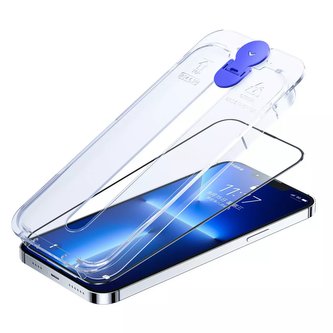 Sklo Joyroom Knight pro iPhone 14 Pro s montážní sadou průhledné (JR-H10)