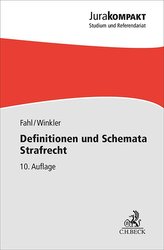 Definitionen und Schemata Strafrecht