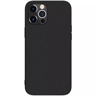 Pancéřový kryt Nillkin Synthetic Fiber Case pro iPhone 12 Pro černý