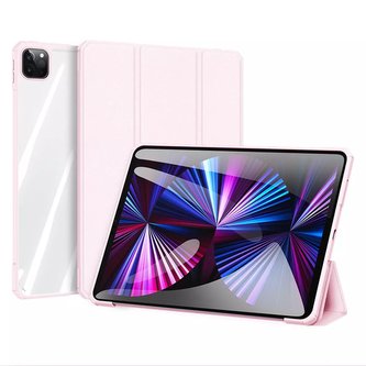 Dux Ducis Copa pouzdro pro iPad Pro 11'' 2020 / iPad Pro 11'' 2018 / iPad Pro 11'' 2021 chytrý kryt se stojánkem růžový