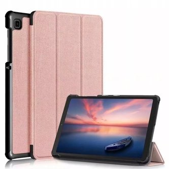 Smartcase galaxy tab a7 lite 8.7 t220 / t225 růžové zlato