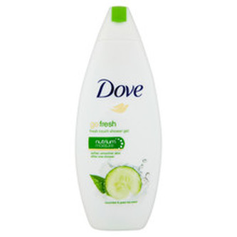 Dove Sprchový gel s vůní okurky a zeleného čaje Go Fresh (Fresh Touch Shower Gel) Objem 250 ml woman