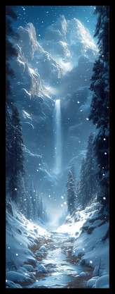 Sběratelská záložka - Zimní fantazie 3