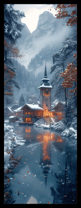 Sběratelská záložka - Zimní fantazie 4