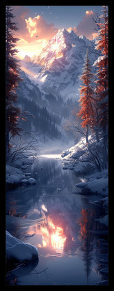 Sběratelská záložka - Zimní fantazie 5