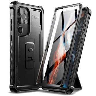 Ochranné pouzdro na telefon Kevlar Pro pro Samsung Galaxy S23 Ultra Black