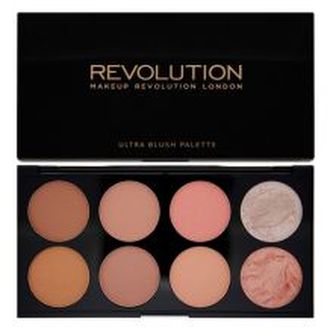Makeup Revolution Paletka tvářenek (Ultra Blush and Contour) Odstín All About Pink woman