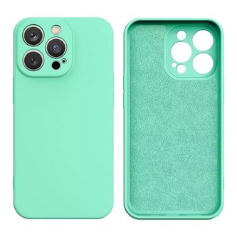 Silikonový obal pro Samsung Galaxy A13 5G silikonový kryt mint zelený
