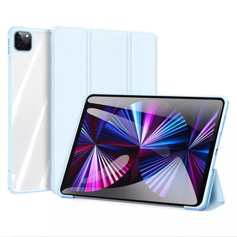 Dux Ducis Copa pouzdro pro iPad Pro 11'' 2020 / iPad Pro 11'' 2018 / iPad Pro 11'' 2021 chytrý kryt se stojánkem modrý
