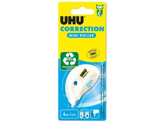 UHU Correction Roller Mini 5 mm x 6 m - opravný roller