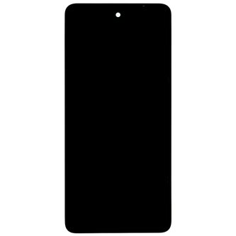 Motorola G04 LCD Display + Dotyková Deska + Přední Kryt Black (Service Pack)