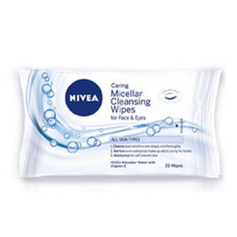 Nivea Čisticí pleťové micelární ubrousky 25 ks woman