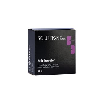 Kvitok Solution Prebiotický tuhý šampon s anti-pollution ochranou Hair Booster (50 g) - stimuluje růst vlasů