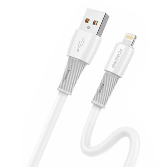Foneng Cable USB to Lightning, X86 3A, 1.2m (white)