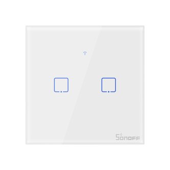 Smart Switch WiFi Sonoff T0 EU TX (2-kanálový)