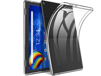 Silikonové pouzdro krycí pouzdro pro Lenovo Tab M10 10.1 TB-X505F / L TB-X605F / L transparentní